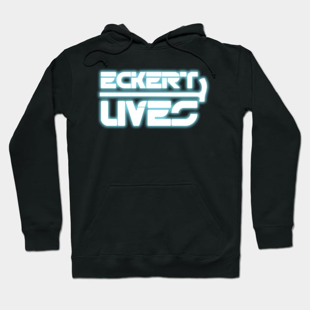 Eckert Lives! (An elecTRONica Tribute) Hoodie by PartyOfTwo